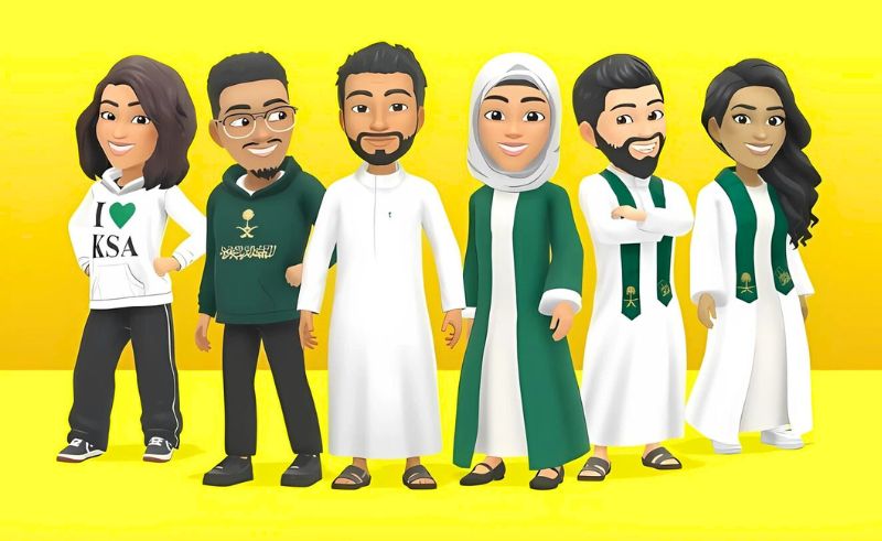 Snapchat Launches Local Bitmoji Wardrobe for Saudi National Day