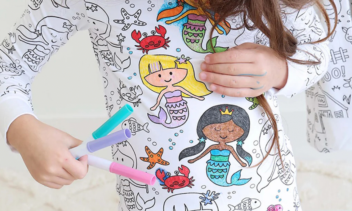 This Saudi Brand Lets Kids Colour Their Own Pyjamas