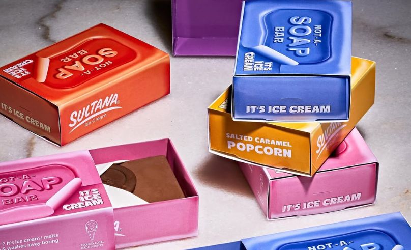 Sultana Ice Cream Now Makes Edible Soap Bars