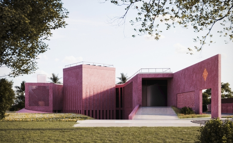 Dar Arafa Architecture Tests Load-Bearing Design With Upcycled Bricks