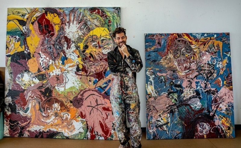 Painter Thomas Dillon Explores Myth & Meaning in Dubai Exhibition