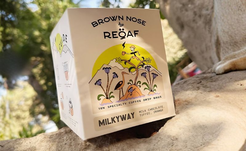 Reqaf Makes Brown Nose Easily Brewable With Drip Coffee Bags