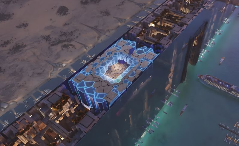 Saudi Arabia is Building the World's First Sky Stadium