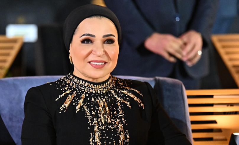 BTS Look at The First Lady & Daughter’s Gowns for GEM Opening