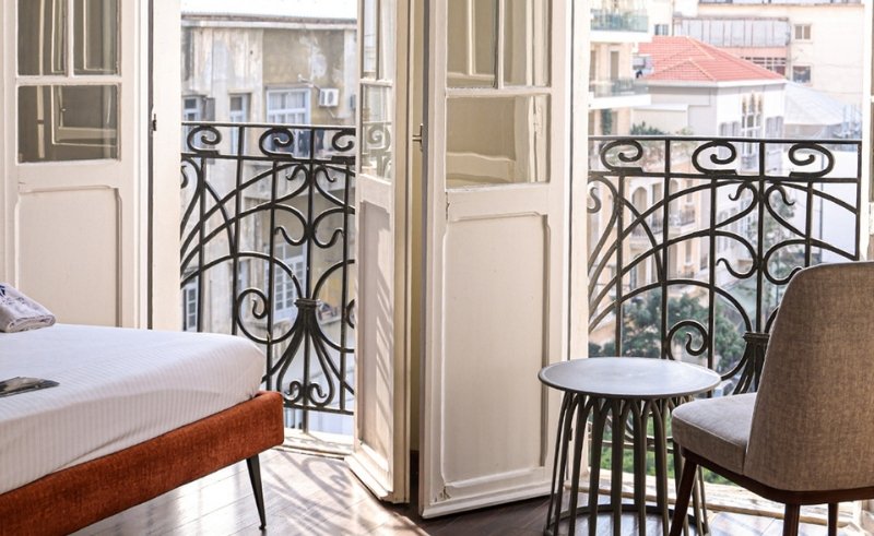  This Boutique Hotel in Beirut Lives Between Quiet & Chaos