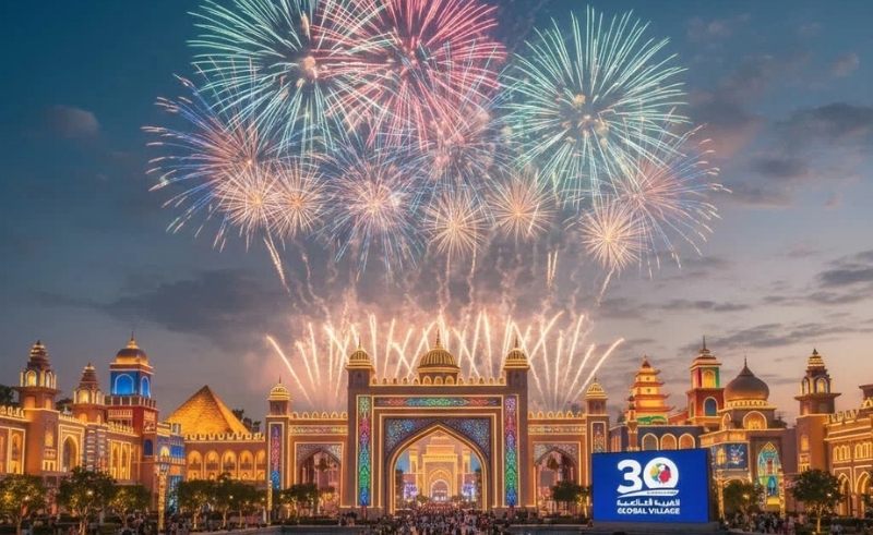 Global Village Announces Weekly Fireworks Show