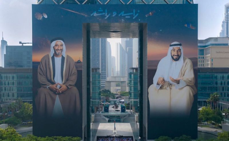 DIFC Unveils 50 Metre Mural Celebrating the UAE’s Space Journey