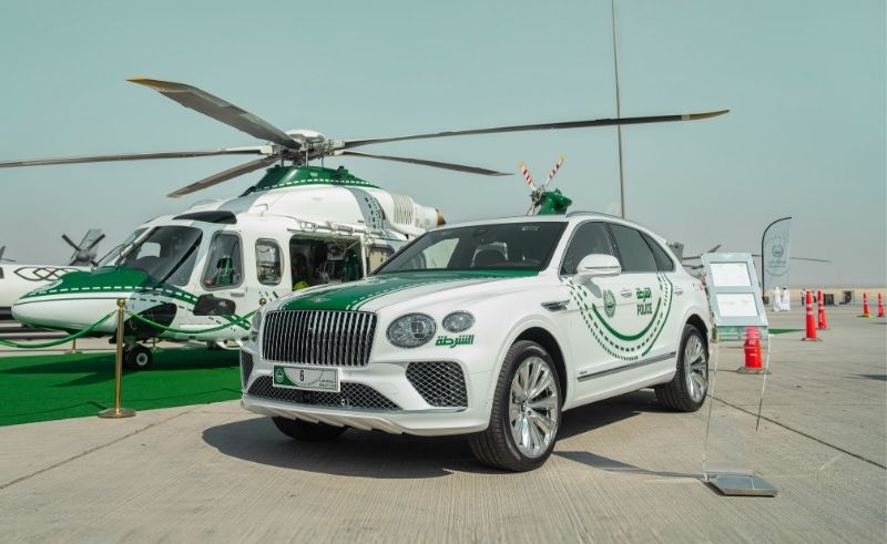 Bentley Bentayga Azure Joins Dubai Police Patrol Fleet