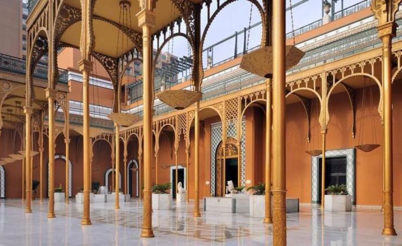 Gezira Palace at Cairo Marriott Hotel Restored to its 19th-Century Hue