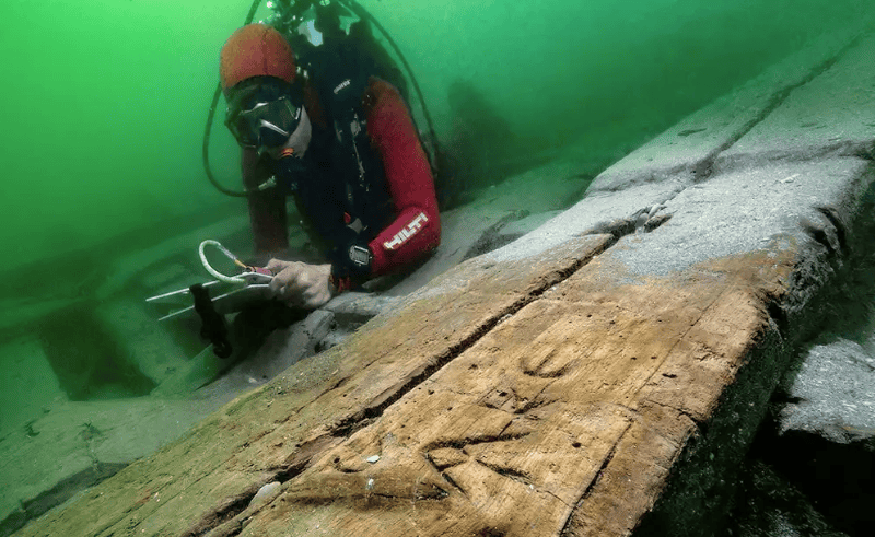 2,000-Year-Old Roman Era Leisure Ship Discovered in Alexandria