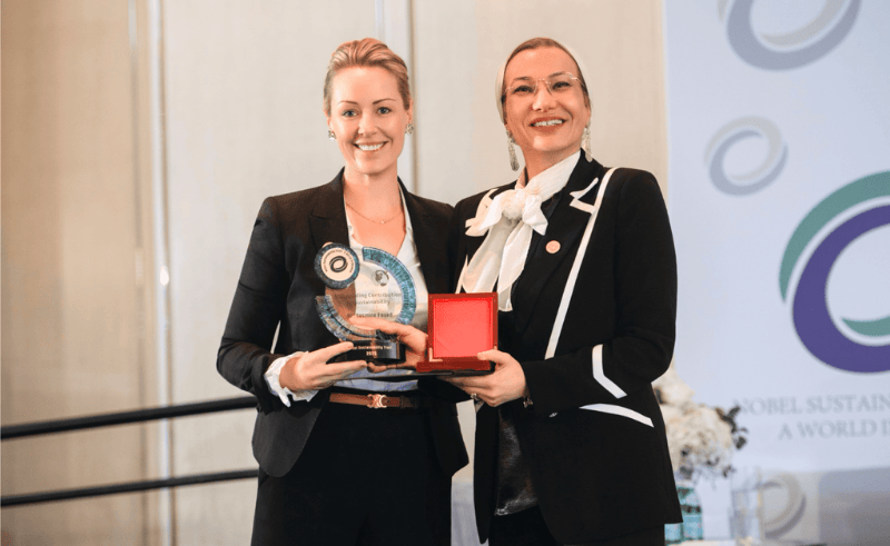 Dr. Yasmine Fouad Receives 2025 Nobel Sustainability Medal
