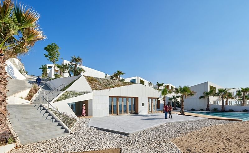 These Lebanese Terraced Homes Are Shaped by Batrouns Cliffside History