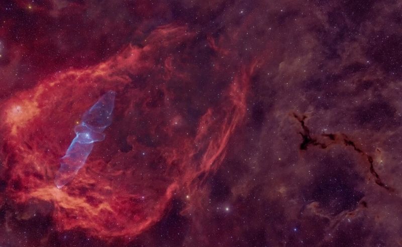 Abu Dhabi Astronomers Capture Rare Squid Nebula 