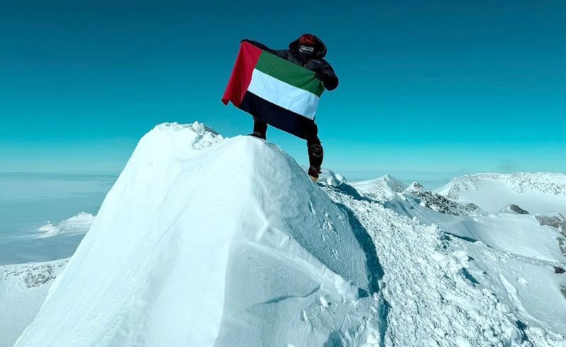 Emirati Teen Becomes the Youngest Arab Woman to Climb Antarctica’s Pea