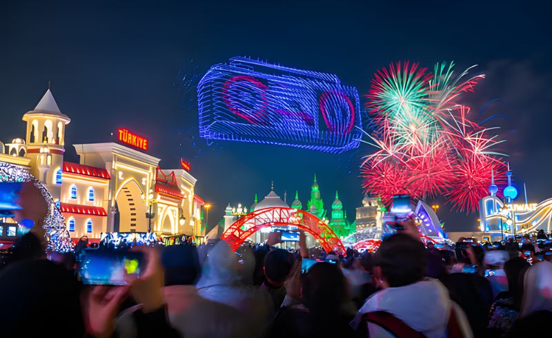 Dubai’s Global Village Gears Up for Its Biggest Drone Show Yet
