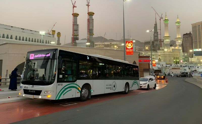 New Makkah Bus Route Links Grand Mosque to Hira Cultural District