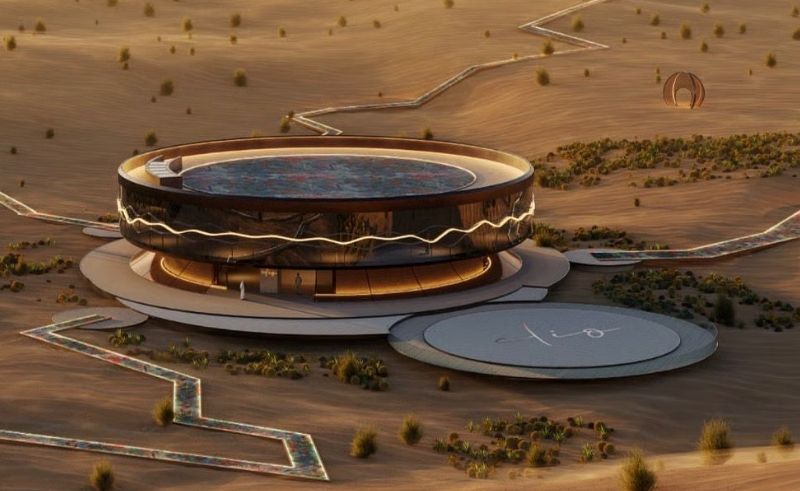 10 KM Desert Artwork Planned for Margham Near Skydive Dubai