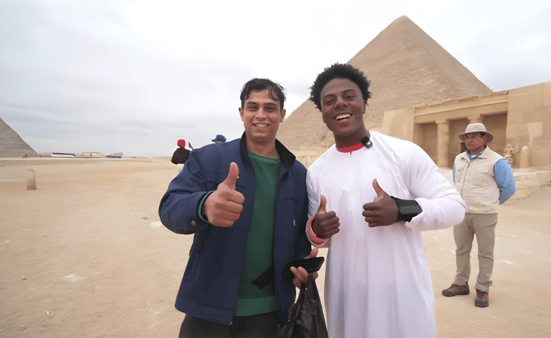 SPOTTED: American Youtube Star IShowSpeed Spotted in Egypt