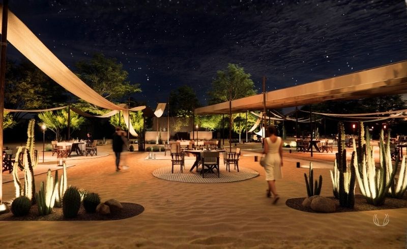 How Nomad Garden Was Designed to Disappear Into the Dubai Desert