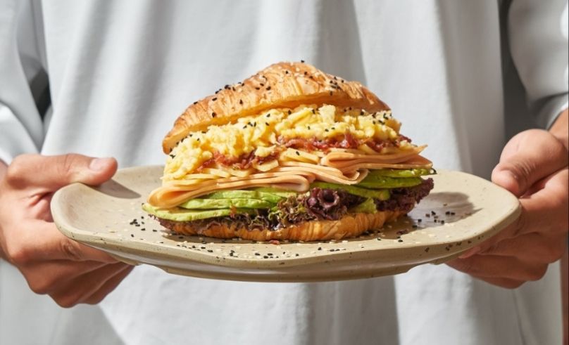 Where to Find The Best Loaded Croissants in Cairo - A SceneEats Guide 