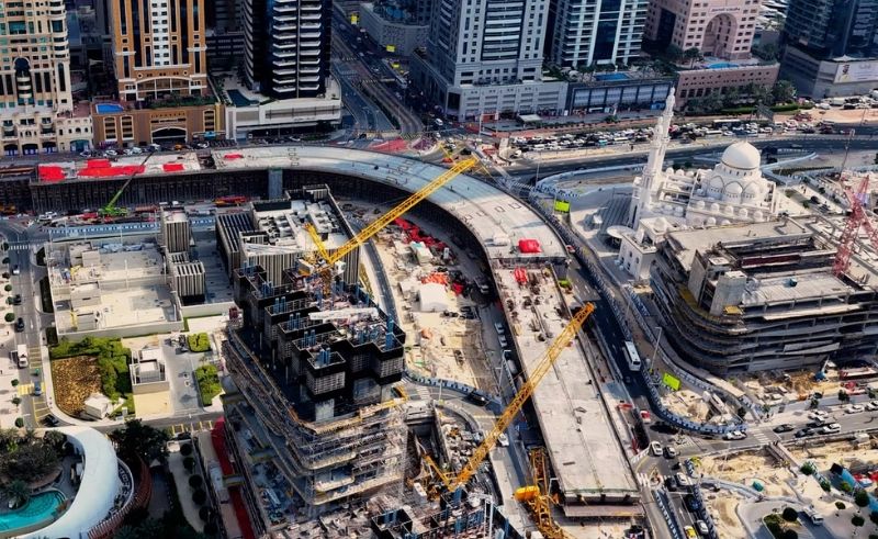Bridge From Shaikh Zayed Road to Dubai Harbour Reaches 65% Completion