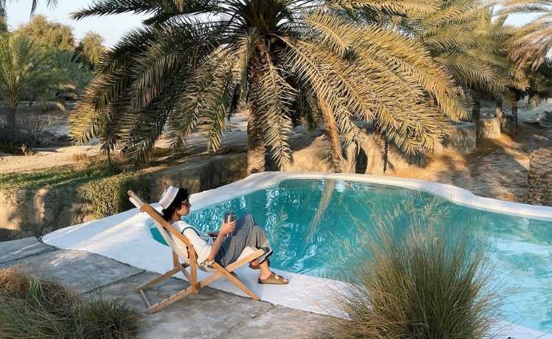 This Farmhouse on Qeshm Island Comes With Privacy, Palms & a Pool