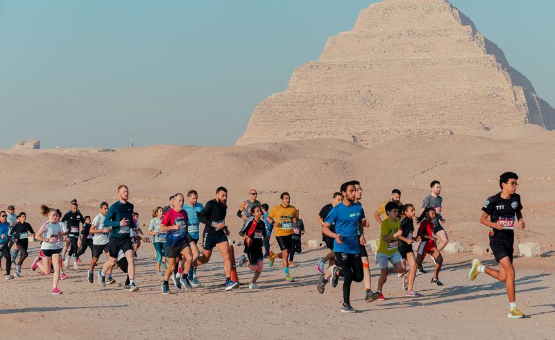 Race Through History at Saqqara Half Marathon on February 13th