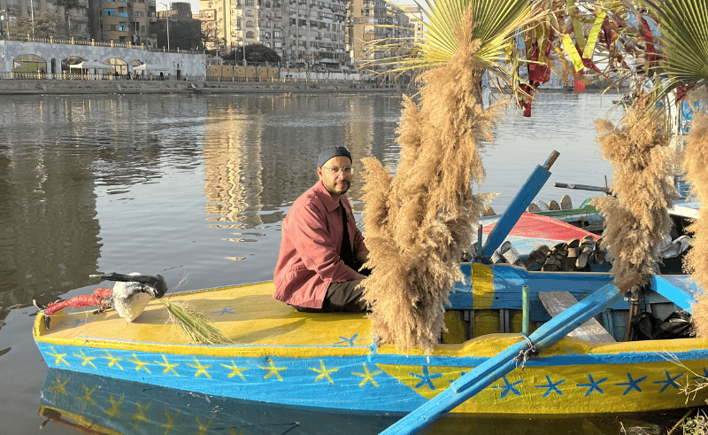 The Nile Parade Is a Floating Art Installation/Intervention 