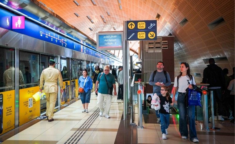 Dubai Public Transport & Taxis Record 802 Million Journeys in 2025