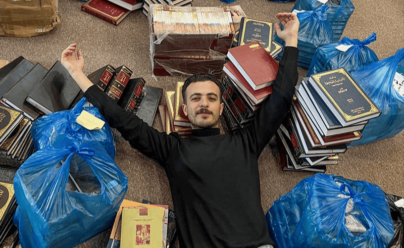 Inside the First Library Being Built During the Genocide in Gaza