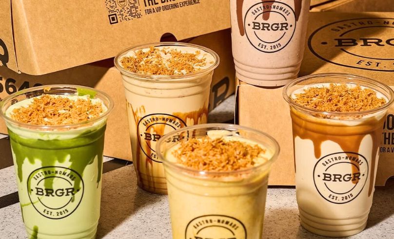 BRGR Adds Kunafa to Milkshakes for Ramadan  Web Headline: BRGR Adds K