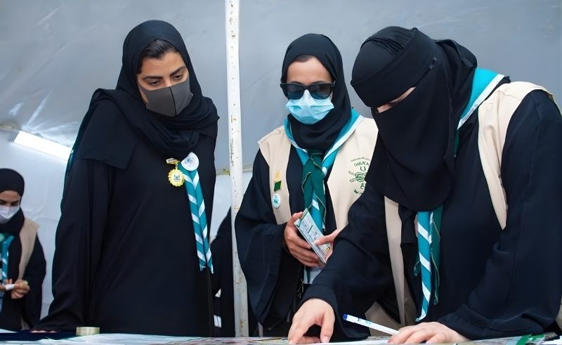1,100 Scouts Assist Worshippers at the Two Holy Mosques During Ramadan