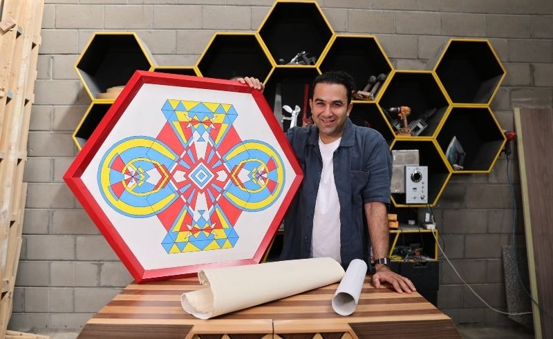 Ramy El Quorashy Infuses Egyptian Furniture with Mathematical Precisio