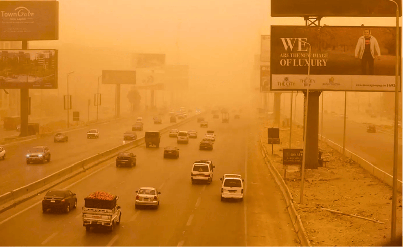 Dust Winds Expected Across Egypt on March 17th