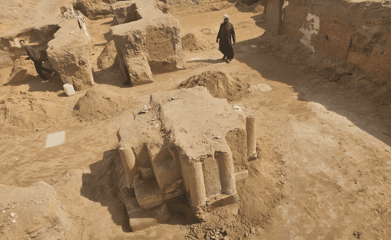Fifth Century Coptic Guesthouse Unearthed in Beheira