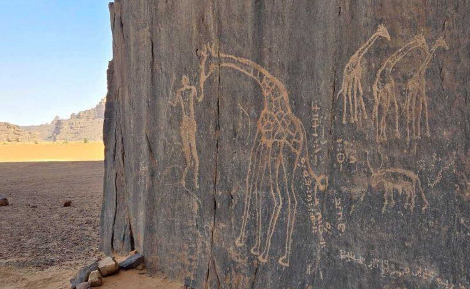 This Prehistoric Cave in Algeria Is Where Giraffes Roam the Sahara
