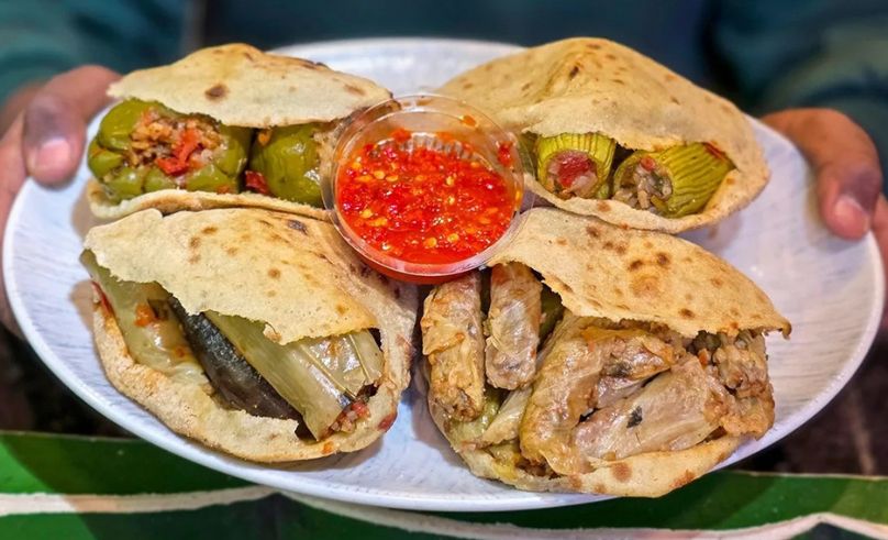 This Spot in Shubra Puts Mahshy in Balady Bread Sandwiches 