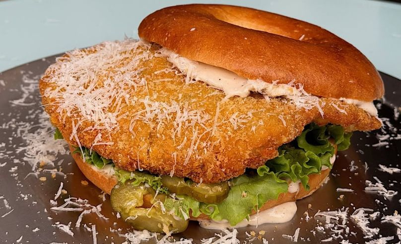 1980 Coffee Adds Chicken Caesar Bagel to the Menu 