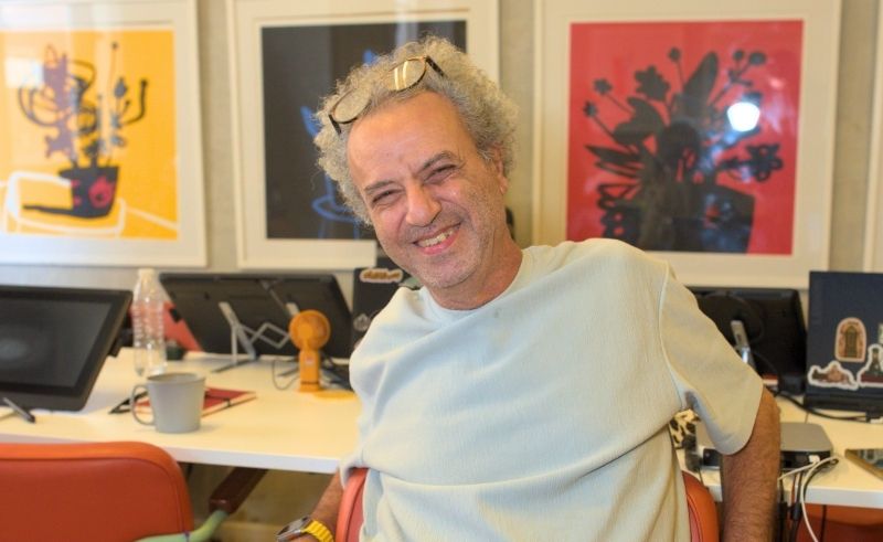 Hani Mahfouz Is the Youngest 60-Year-Old Artist