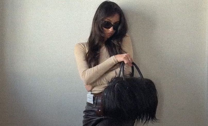 SELECTS: Art Director Emma Galwas Styles Talel FW27 Long Hair Bag