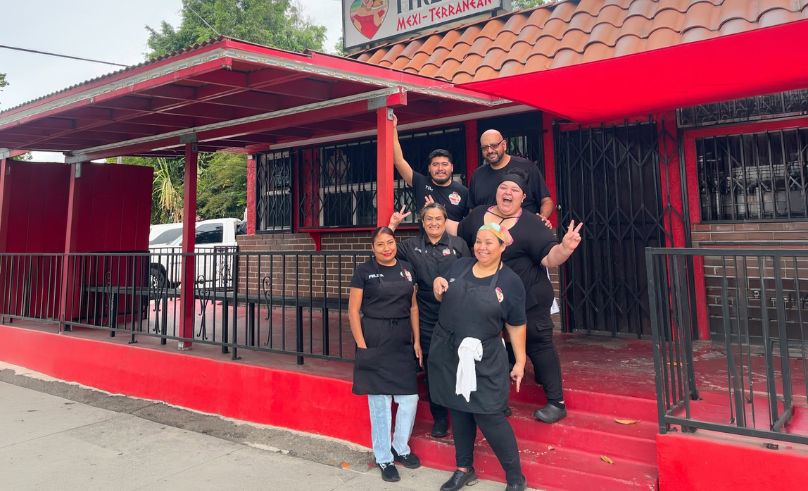 This Egyptian-Mexican Spot in LA Serves Kebab Burritos & Falafel Sopes