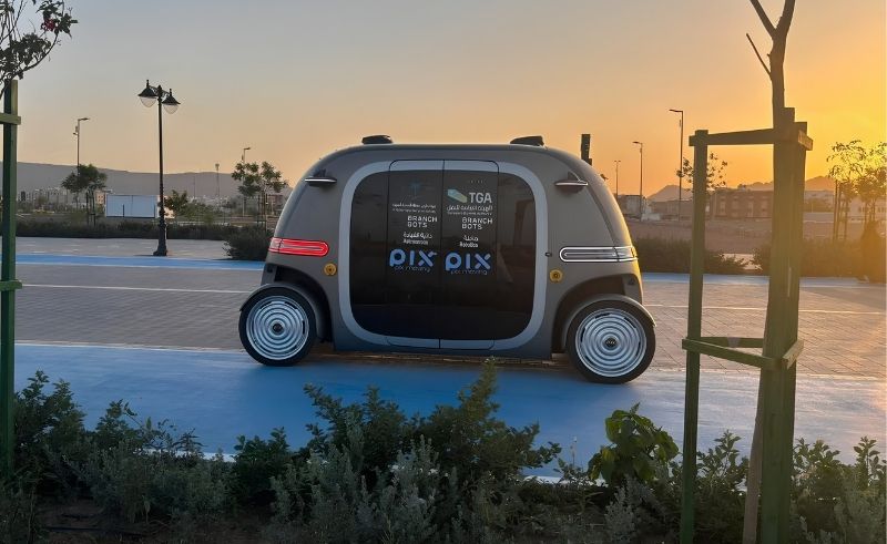 Self-Driving Shuttle Trial Launches at Quba Mosque in Madinah