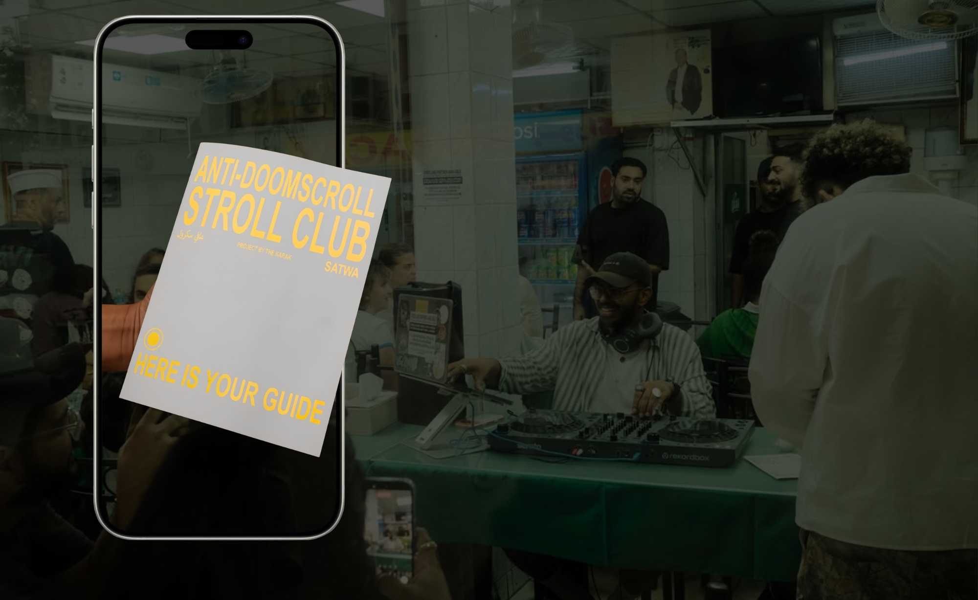 This Club Wants You to Stop Doomscrolling to Stroll in Old Dubai
