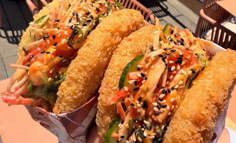 Takosan Just Dropped a Sushi Burger