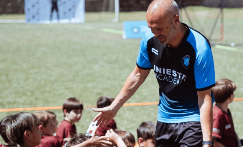 Andrés Iniesta to Launch Footballing Program Iniesta Academy in Dubai