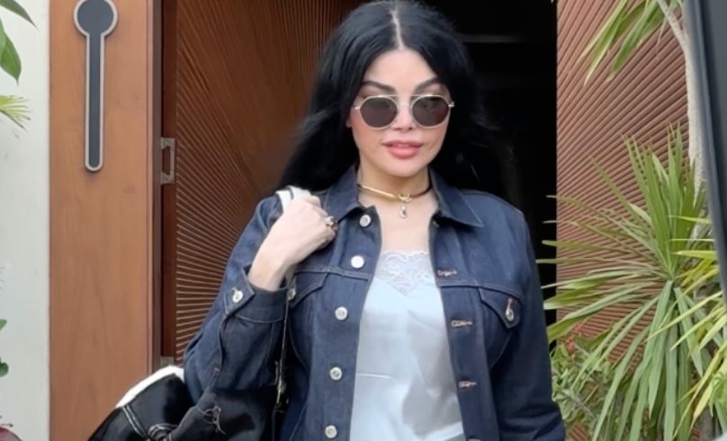 Lebanese Pop Icon Haifa Wehbe Spotted Wearing Jeld Atelier