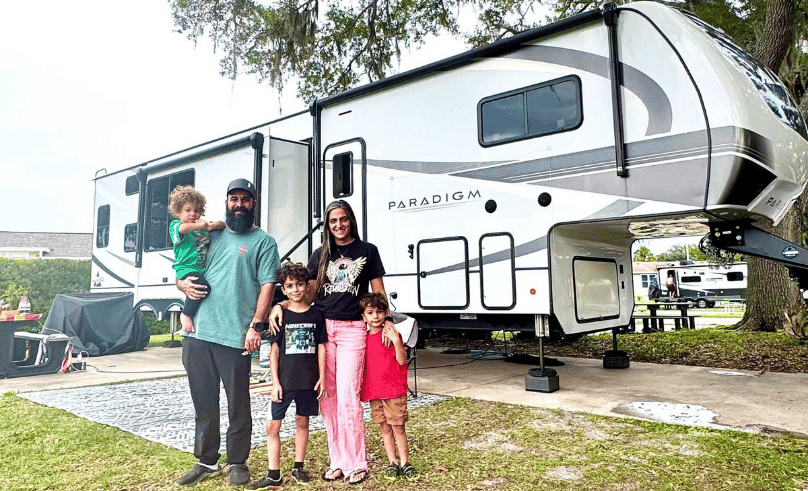 This Palestinian Family Lives in an RV & Travels Across the US