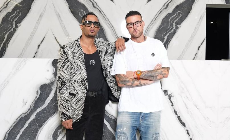 Egyptian Star Mohamed Ramadan Spotted at Philipp Plein's SS27 Show