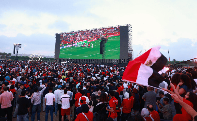 Egyptian Fan Zone Announces Tickets for World Cup Round of 32
