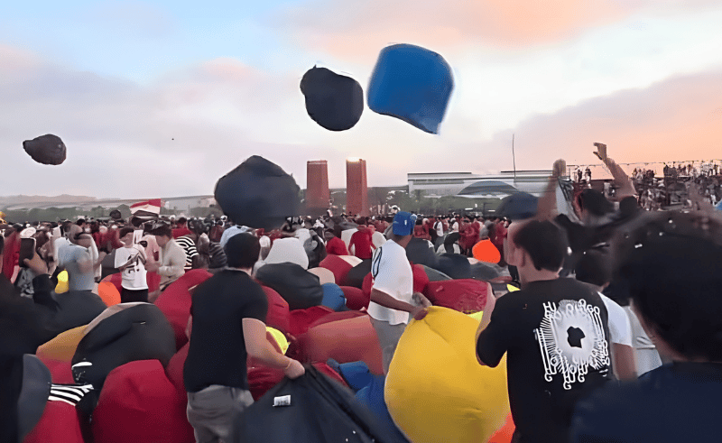 10 Arrested Over Beanbag Vandalism at New Capital Fan Zone